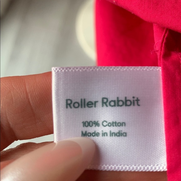 NWOT, Roller Rabbit Pink Dress, size M. - Picture 12 of 12